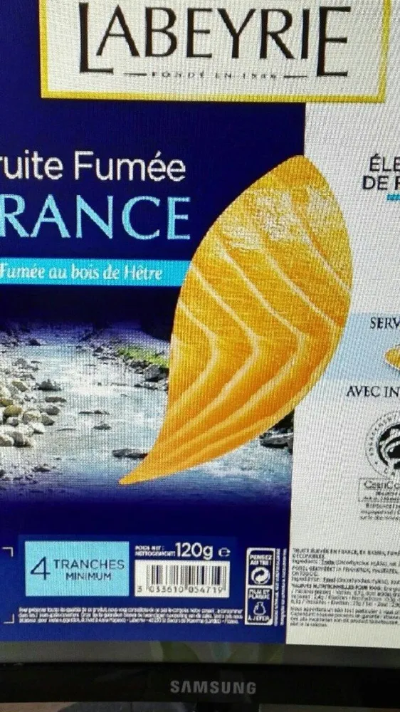 Truite fumée France