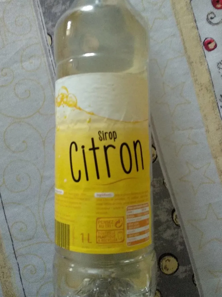 Sirop citron