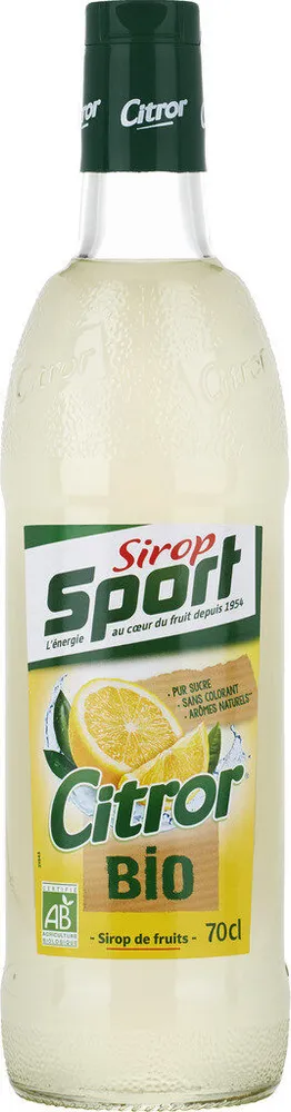Sirop Citron bio