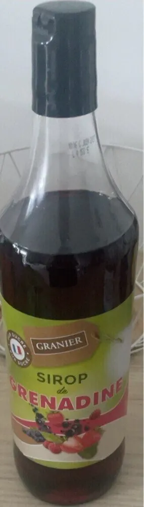Sirop de grenadine
