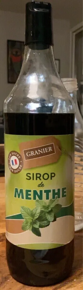 Sirop de menthe
