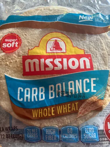Carb balance tortilla