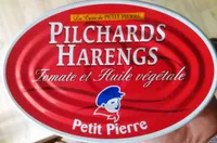 Pilchards Harengs, Tomate & Huile Végétale