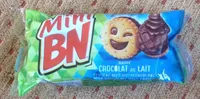 Mini-Biscuits fourrés nappés chocolat au lait