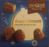 Assortiment chocolat au lait et noir