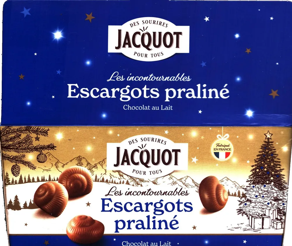 Escargots praliné