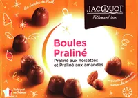 Boules Praliné Assorties Noisettes Ou Amandes Jacquot