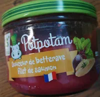 Douceur de betterave filet de saumon