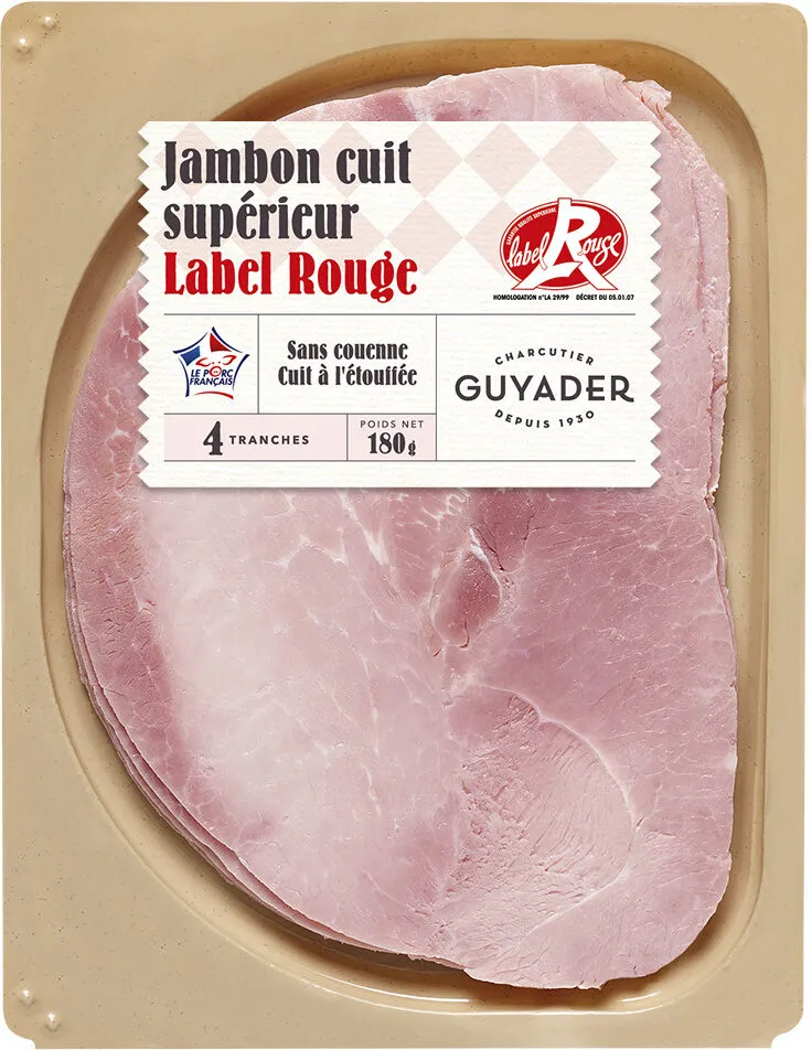 Jambon cuit superieur