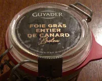 Foie gras entier de canard
