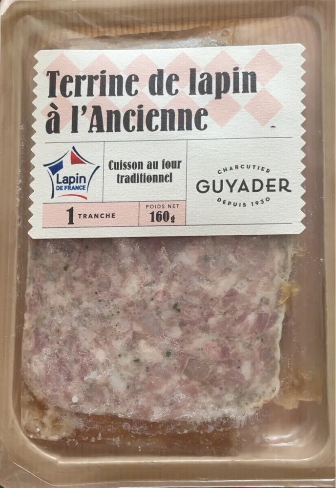 Terrine de lapin a l'ancienne