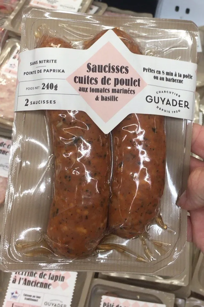 Saucisse de poulet