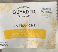 La tranche poulet courgettes lait coco graines de courge curry