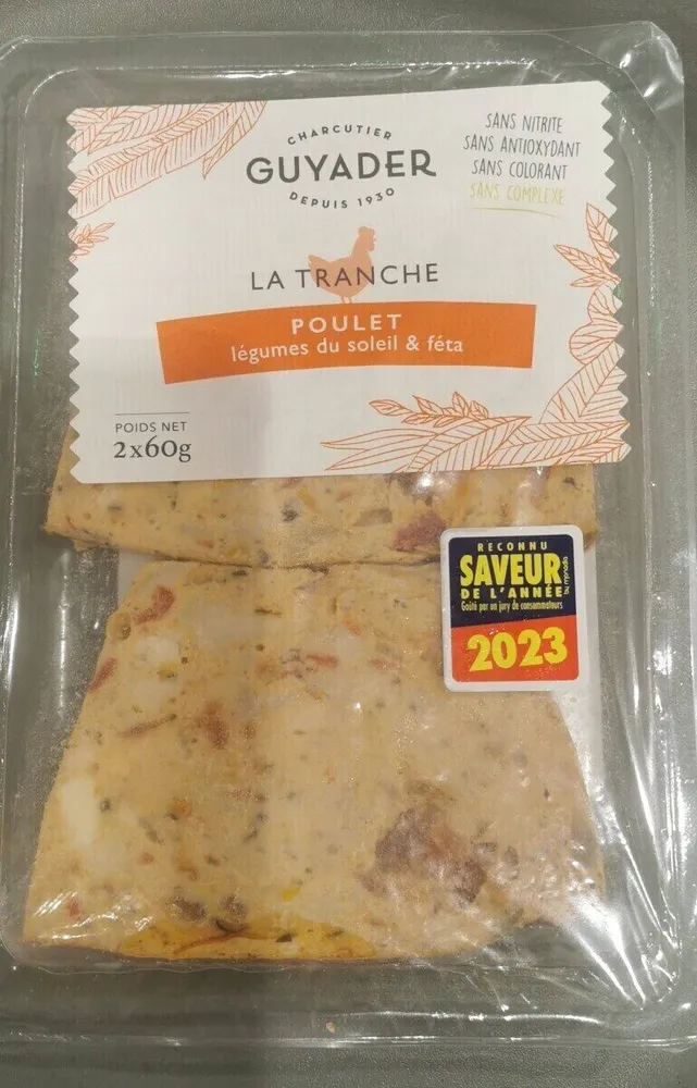 La Tranche poulet légumes du soleil