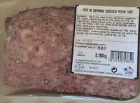 Paté de campagne poivre vert