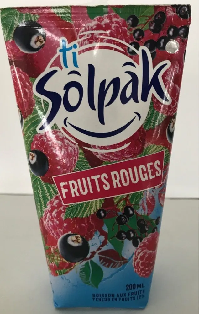 Ti'Solpak fruit rouge