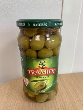 Olives vertes entières