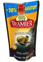 Olives vertes dénoyautées