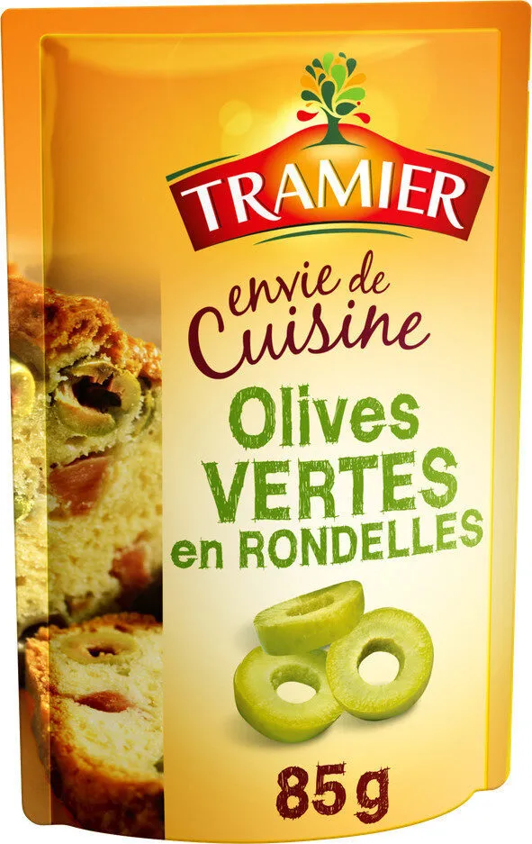 Olives vertes en rondelles