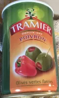 Olives Tramier Farcies aux poivrons