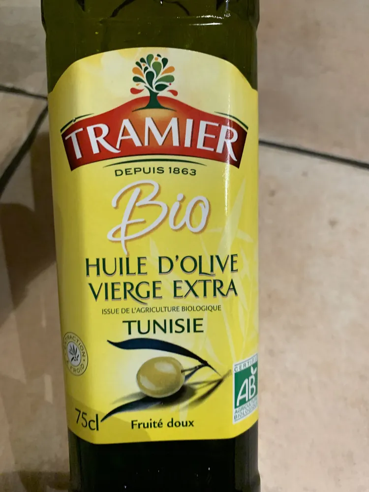 Huile d'olive bio Tunisie