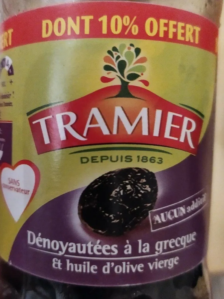 Olives dènoyaytées à la grecque