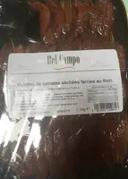 Involtini de tomates sechees farcies au thon