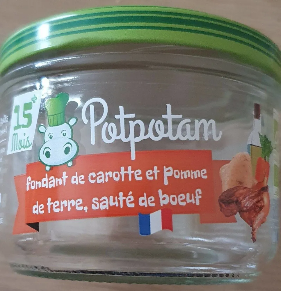 Fondant de carotte et pomme de terre, saute de bœuf