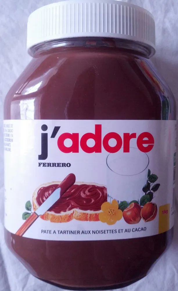 Pâte à tartiner aux noisettes et au cacao