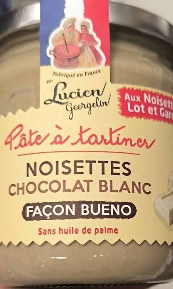 Pâte à tartiner noisettes