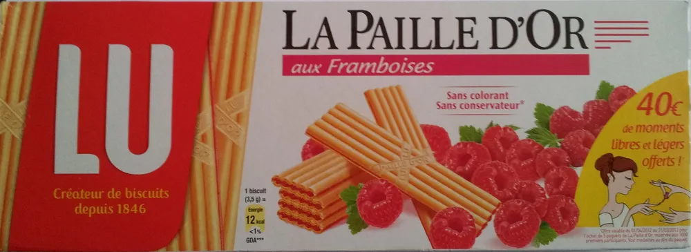 LU La Paille d'Or aux Framboises