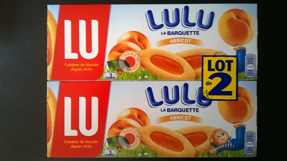 Lulu la Barquette Abricot