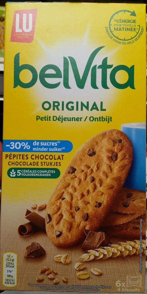 PETIT DÉJEUNER PÉPITES CHOCOLAT CHOCOLADESTUKJES