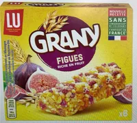 Barre céréalière à la figue, aromatisée