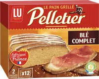 pain grillé pelletier