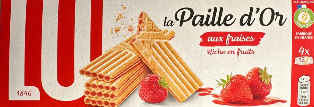 La Paille d'Or aux fraises