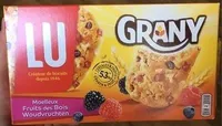 GRANY MOELLEUX WOUVDRUCHTEN SMAAK SAVEUR FRUITS DES BOIS WALDFRÜCHTE GESCHMACK