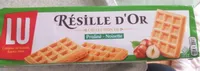 Résille d'or praline noisette