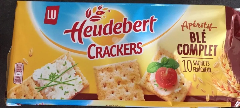 Crackers au blé complet