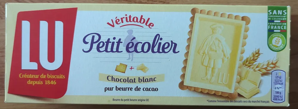 Véritable Petit écolier Le Blanc