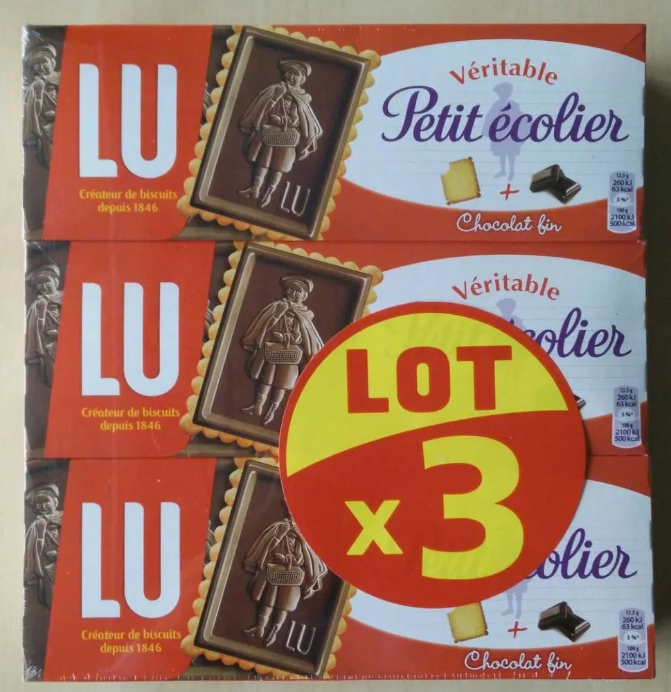 Véritable Petit Écolier Chocolat fin