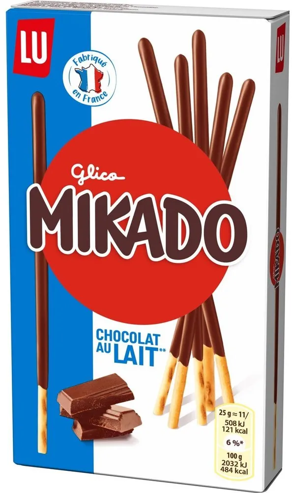 Mikado chocolat au lait
