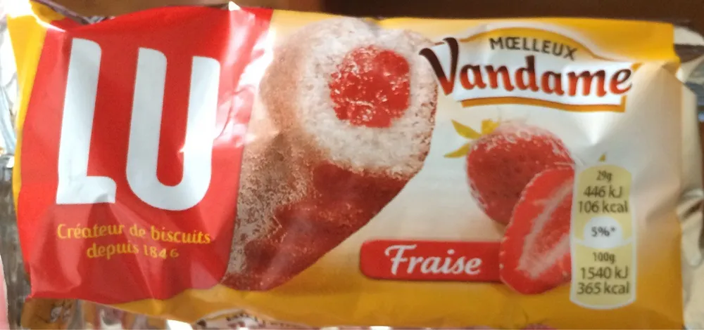 Moelleux Vandame Fraise