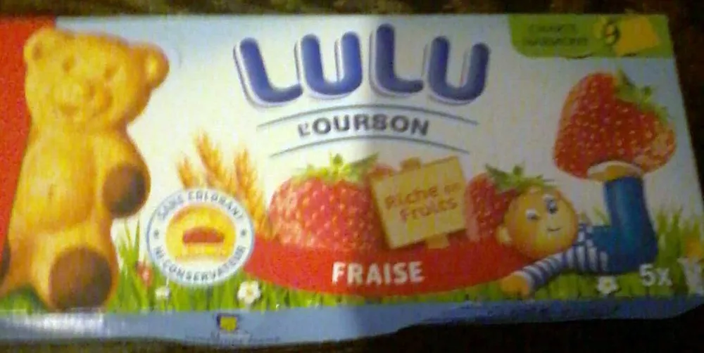 Lulu l'Ourson Fraise