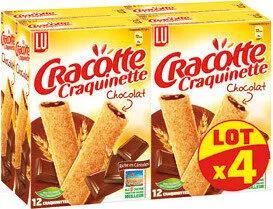 12 Craquinettes Chocolat x4