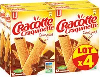 12 Craquinettes Chocolat x4