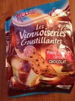 Pain au lait grillé, chocolat