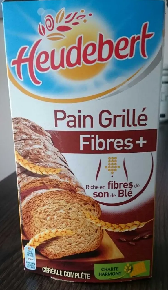Pain grillé fibres +