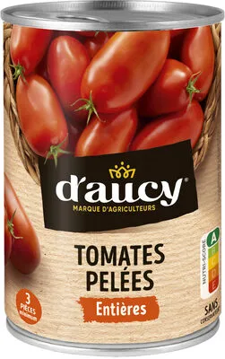 Tomates pelées d'aucy 235g