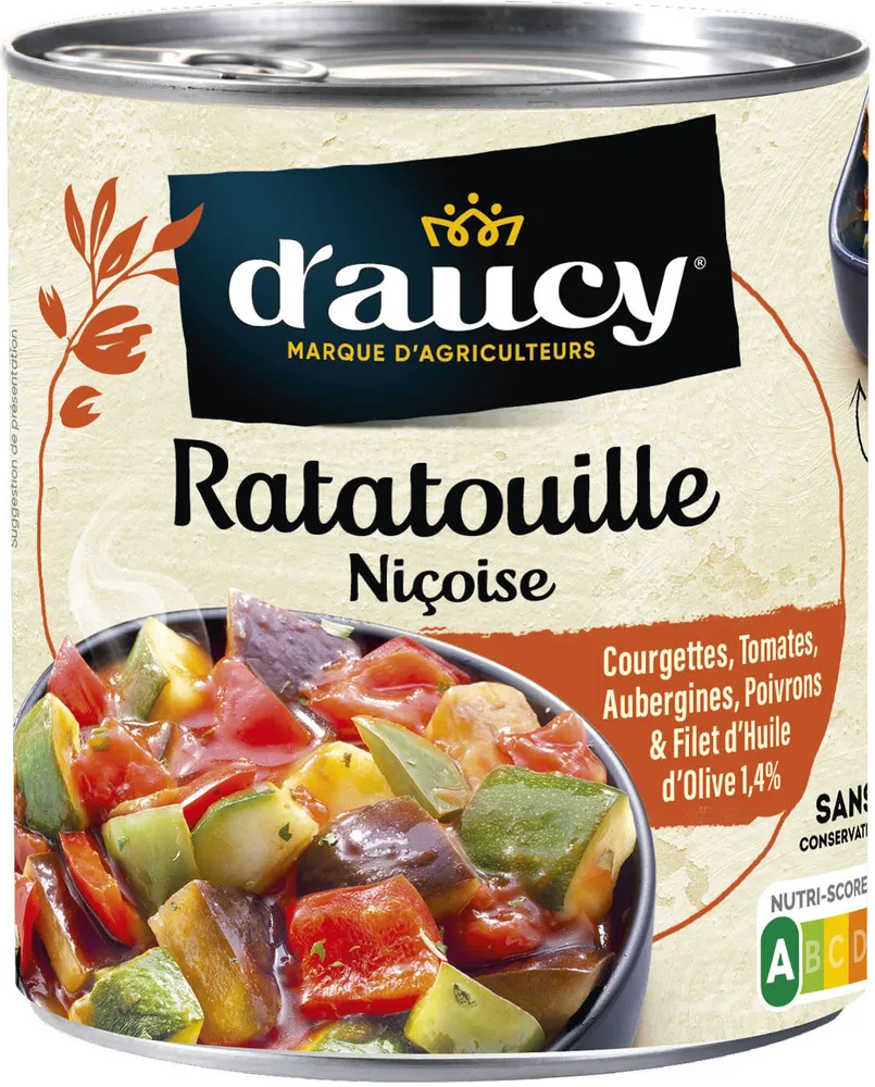 Ratatouille niçoise à l'huile de d'olive